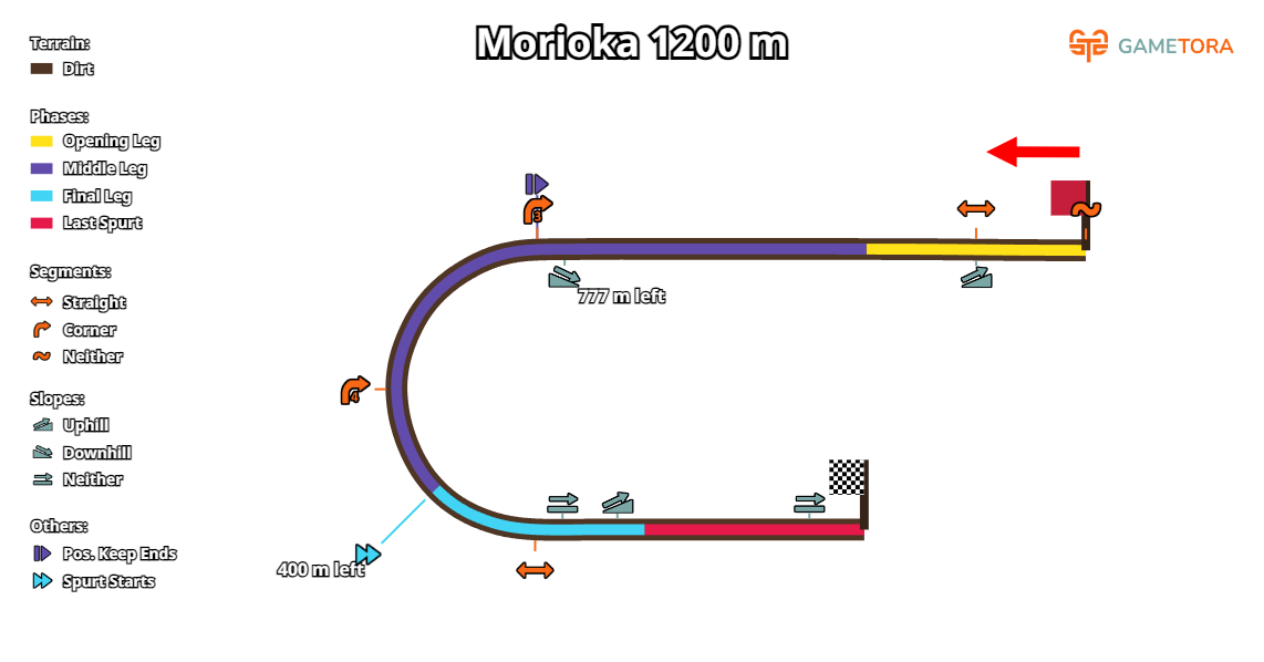 Morioka Dirt 1200 game map