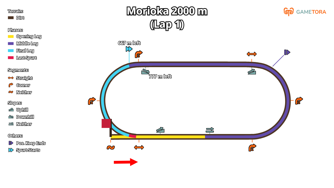 Morioka Dirt 2000 game map