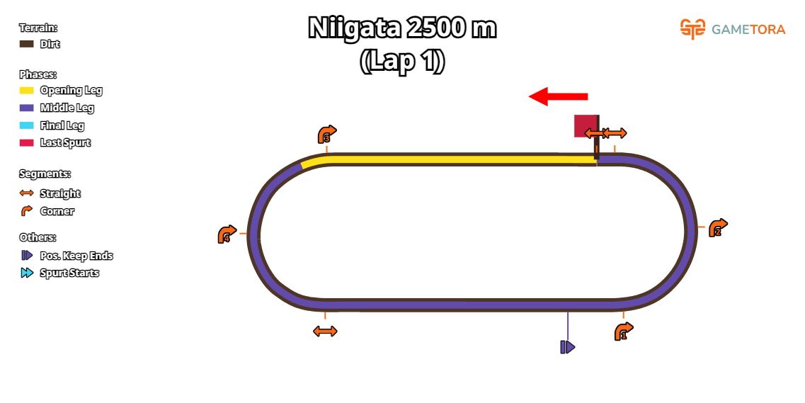 Niigata Dirt 2500 game map